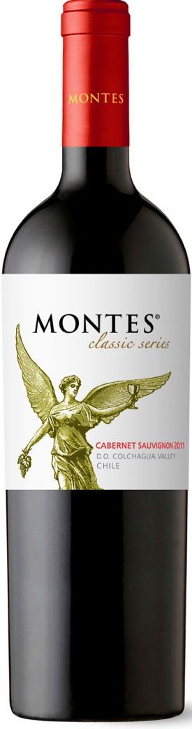 Kết quả hình ảnh cho vang chile montes classic series cabernet sauvignon 2014